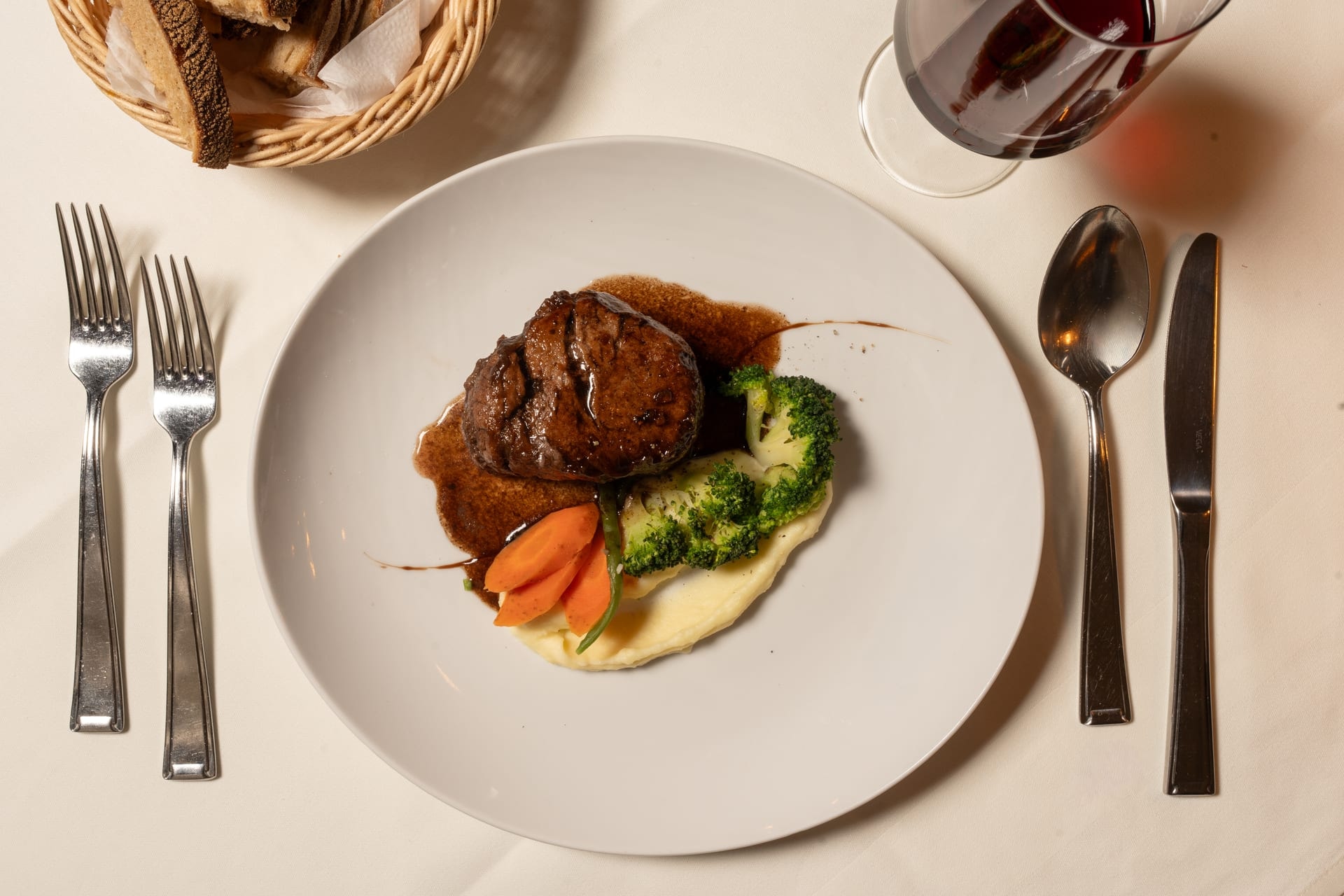 Gericht der Osteria Luna Rossa